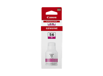 Botella de tinta - Canon GI-56M, 14000 páginas Impresión, Magenta