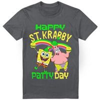spongebob squarepants camiseta tv21478 para hombre