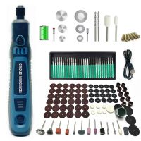 kit de herramientas rotativas inalambricas mini cordless de 3 velocidades y 37 v con 96 accesorios para grabado lijado