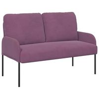 sofas con cojin 110cm morado madera contrachapada vidaxl