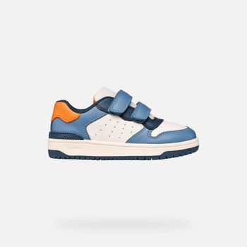GEOX Washiba Junior Blanco/azul Colombino Claro