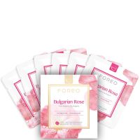 foreo bulgarian rose ufo moisture-boosting face mask 6 pack