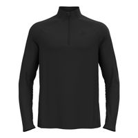 odlo essential 12 zip camiseta de running hombres-negro