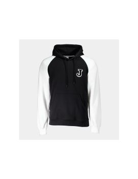 Sudadera Con Capucha Joma Urban Street Hombre Negro Blanco