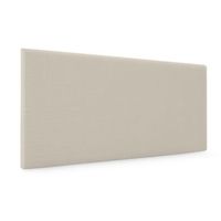 cabecero de lino natural liso 105x50cm camas 105 - beige
