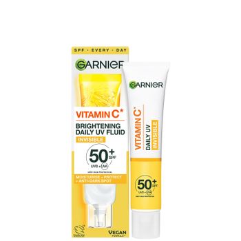 Garnier Vitamin C Daily UV Brightening Fluid Invisible SPF 50+ 40ml