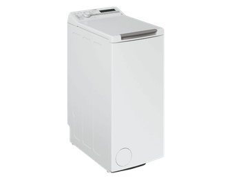 Lavadora carga superior - Whirlpool TDLR 7220SS, 7kg, 1200rpm, Apertura suave, Tecnología 6th Sense, Blanco