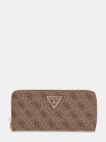 maxi cartera laurel con logotipo 4g