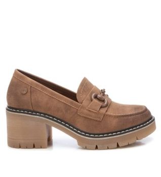 Refresh para mujer. 17141701-CAMEL Mocasines 171417 camel (38), Marrón, 5 a 8cm, Ninguno, Casual, Imitación cuero, Clásico