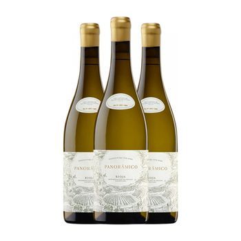 Vinos Del Panorámico Vino Blanco Blanco Rioja 75 Cl 12.5% Vol. (pack De 3 Unidades)
