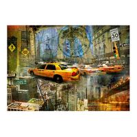 papel pintado 3d - nueva york infinita 150x105 cm