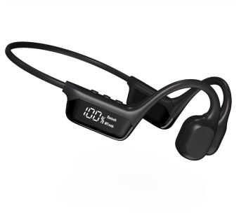 Nuevo auricular Bluetooth 5.4 de conducción ósea con pantalla, 32 GB de memoria, sonido panorámico de 360°, diafragma du