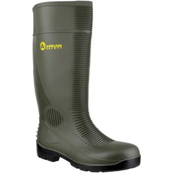 Amblers Safety Botas de agua FS99 Safety Green Wellingtons para hombre