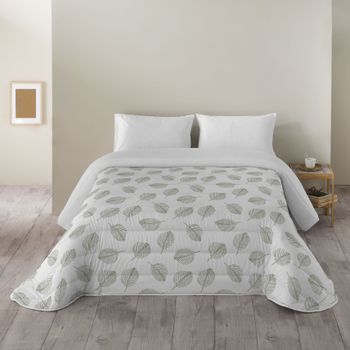 Sandal - Edredón Nórdico Estampado -  Acolchado De Gran Confort Y Extrasuave - Gramaje 300 Gramos Con Tacto Pluma - Cama 150 -jaho Sage