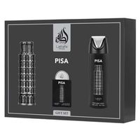 lattafa pride pisa set de regalo eau de parfum 100 ml eau de parfum 20 ml desodorante 200 ml