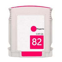compatible magenta hp 82 high capacity ink cartridge replaces hp c4912a