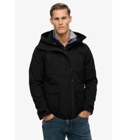 superdry para hombre m5012104a chaqueta cortavientos ultimate emb negro l casual poliester