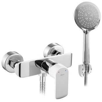 Grifo De Ducha Rea Bloom White, Silver