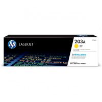 hp 203a toner original laserjet amarillo