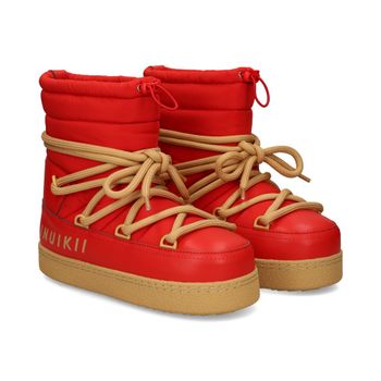Inuikii Botas Planas Mujer - Rojo Talla 40
