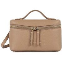 lancaster bolso de mano bolso de mano con cremallera s milano tresor arena para mujer