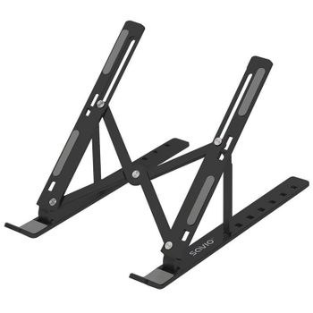 Savio PB-05 Soporte portátil para portátil y tablet Mesa 0°-40° Ajustable hasta 18