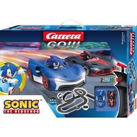 pista sonic the hedgehog incluye 2 coches sonic y shadow 49 metros