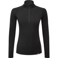 nukeproof blackline womens long sleeve 14 zip base layer 200 black