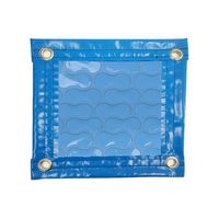 cobertor solarmanta termica de 500 micras coolguard con refuerzo en todo el contorno de 6 x 55m