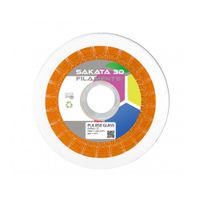 pla 850 sakata 3d glass naranja naranja translucido 175 mm