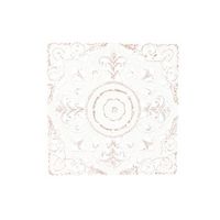 decoracion pared mdf 60x2x60 mandala decape blanco