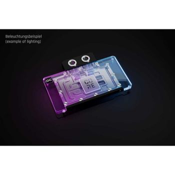 Refrigeración Líquida Alphacool Core GPU Wasserkühler 37,8cm Backplate Acrílico ARGB