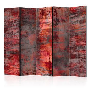 Biombo - Red Metal Ii (225x172 Cm)