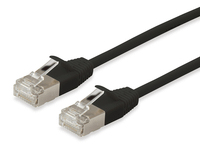latiguillo apantallado cat6a fftp slim lsoh 2m color negro equip 606125