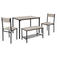 grupo de mesas para cocina comedor moderno