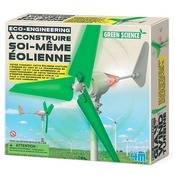 Juego Educativo Científico - Construye Tu Turbina De Viento