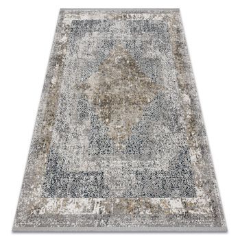 Alfombra Tuls Estructural, Franjas 51323 Vintage, Marco, Rosetón Marf 120x170 Cm