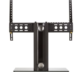 AVF B601BB 550 mm TV Stand with Bracket - Black, Black