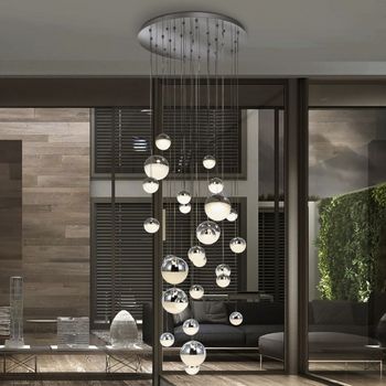 Lámpara colgante led sphere smart (147.6w)