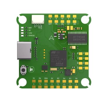 Controlador de vuelo iFlight BLITZ F745 OSD con salida BEC de 5V 9V y soporte para DJI O3 analógico para drone de carrer