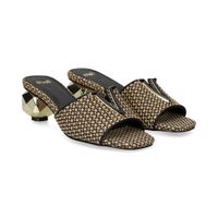 exe sandalias con tacon mujer - negro talla 40