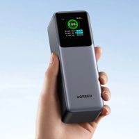 ugreen nexode pb722 200w 25000mah banco de energia con pantalla digital fuente de alimentacion externa con 1 entrada y 3