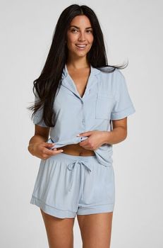 Hunkemöller Pantalón corto de jersey Essential Azul