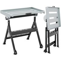 mesa de soldadura plegable carro herramientas con ruedas costway 78 x 55 x 95 cm