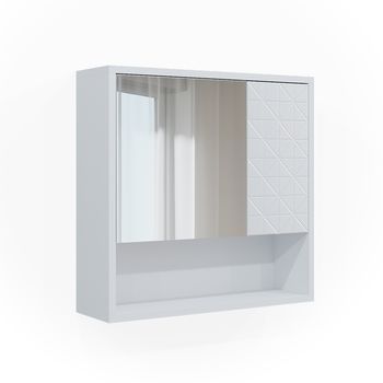 Armario Con Espejo Para Baño Agasta 54 X 53 Cm Vicco