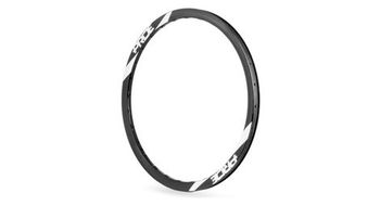 Llanta pride racing wave cfr 20   451    28 agujeros   disco   negro blanco brillante