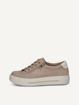 CAPRICE Sneaker, beige, made of Leather, Size 41