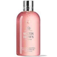 molton brown delicious rhubarb and rose bath and shower gel 300ml