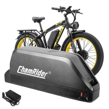 [EU Direct] ChamRider Polly C Batería de bicicleta eléctrica de 36V 33.6Ah 1209.6Wh de tubo inferior - Alimentada por ce
