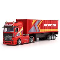wltoys 6408 rtr 164 24g 4wd coche de control remoto trailer de contenedor tractor camion tres velocidades control remo
